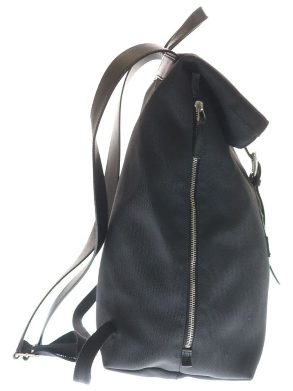 Gucci Sherry Line Backpack Black Nylon Leather - Picture 3 of 6